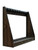 Rustic Traditional Wooden Vertical Gun Rack 8 Place Long Gun Display