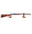 Oak Wooden Gun Rack Stand Rifle Shotgun Two Piece Table Top Mantle Display