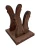 Oak Wooden Kentucky Long Rifle Presentation Table Display