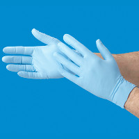 Blue Nitrile X3 Gloves (powder-free) QTY: 100/bx