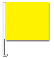 Window Clip-On Flags With Car Lot Slogans