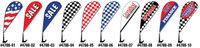 Vehicle Clip-On Paddle Window Flags (QTY. 1)