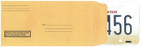 License Plate Envelopes - Self Seal - FORM #LPEV-1 (Pre-Printed) QTY. 100