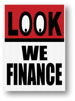 Jumbo Underhood Signs: Various Options to choose from! 29" x 41" (1 per box)