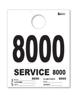 HeavyBrite 4-part Service Dispatch #'s (white stock) - QTY. 1,000
