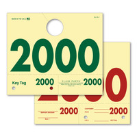 RL-78 Service Dispatch Numbers (4 digit) QTY. 1,000