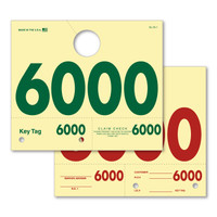 RL-78 Service Dispatch Numbers (4 digit) QTY. 1,000
