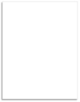 Plain White Paper Floor Mats - 50# (qty. 500)