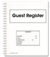 Guest Register Book