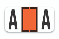FILE RIGHT Color-Code Alphabet Labels (A-Z) 1-set of 270 labels