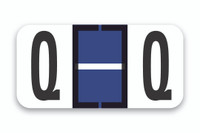 FILE RIGHT Color-Code Alphabet Labels (A-Z) 1-set of 270 labels