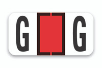 FILE RIGHT Color-Code Alphabet Labels (A-Z) 1-set of 270 labels