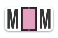 FILE RIGHT Color-Code Alphabet Labels (A-Z) 1-set of 270 labels