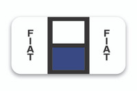FILE RIGHT Color-Code Auto-Makes (Ringbook) - 270 Auto-Make Labels per set