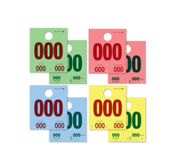 Colored Dispatch Numbers (set of 1,000)