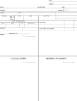 Four Square Form / Customer Proposal
