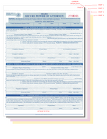 Secure Power of Attorney: ITD-3582 (IDAHO-12) QTY: 100