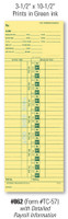 Time Clock Cards   Form# TC-57