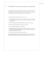 Title Reassignment Form: ITD-3584 (IDAHO-13) QTY: 100