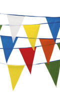 Triangle Pennants (QTY 48-pennant strip per pack)