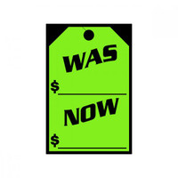 WAS/NOW Window Stickers (dozen per pack)