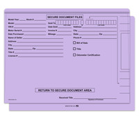 FILE RIGHT Color-Code Deal Jackets (100 per box)
