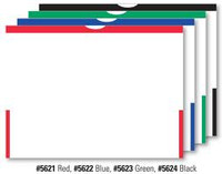 Available in Red, Blue, Green, Or Black