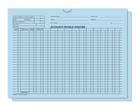 Accounts Payable Voucher Envelopes - 500 Per Box - Form #DSA-540