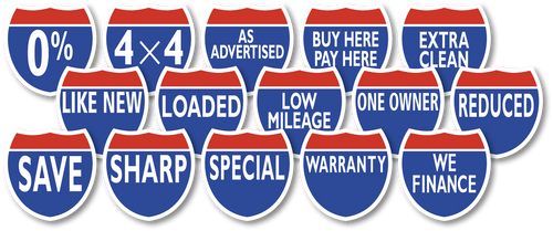 Interstate Sign - Slogans