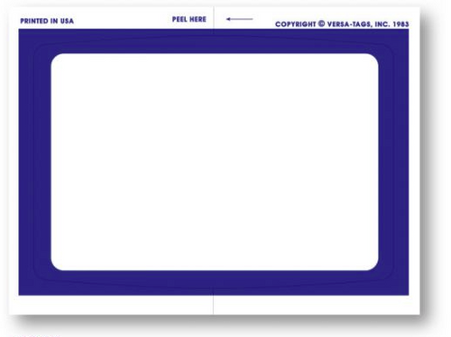 Versa-Tag Dealer Add-On Stickers (Blank) QTY: 250