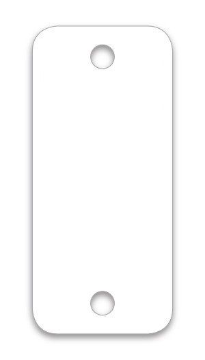 Versa-Tag Poly Tag Key Tags-BLANK (VT-250)  QTY: 250