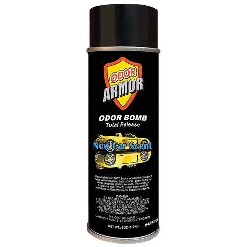 ODOR BOMB 5 oz. Vehicle Deodorizer (4 scents) QTY. 1