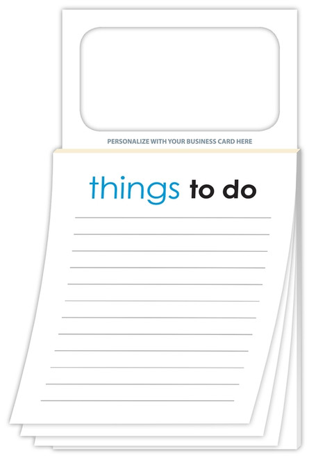 Magnetic Scratch Pad / 50-sheet "Things to Do" (QUICK-SHIP) QTY. 100