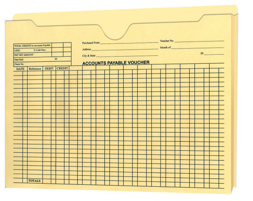Accounts Payable 1" Expandable Jacket