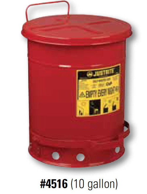 Oily Waste Cans (10 Gallons)