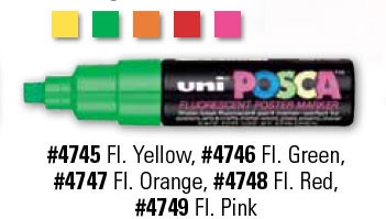 Windshield Markers Small Posca