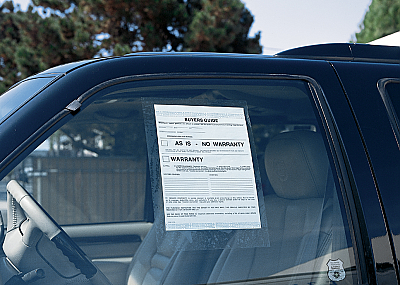 BUYERS GUIDE HOLDER #8248-04 - STATIC CLING; QTY: 100