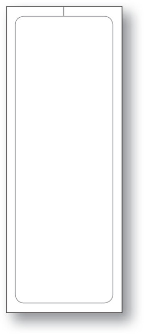 Addendum Stickers (Adhesive) BLANK Stock  3-1/8" x 11" (Qty: 250)