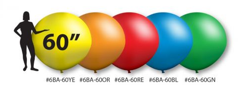 60" Giant Latex Balloons