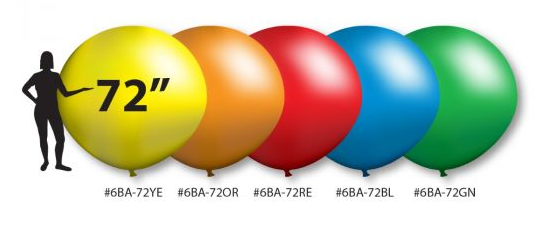 72" Giant Latex Balloons