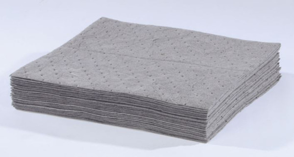 Universal (Gray) Meltblown Sonic Bonded Pad: 15" x 18"