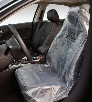 Slip n' Grip: 32" x 52" Seat Covers: 500 Roll (9943-15)