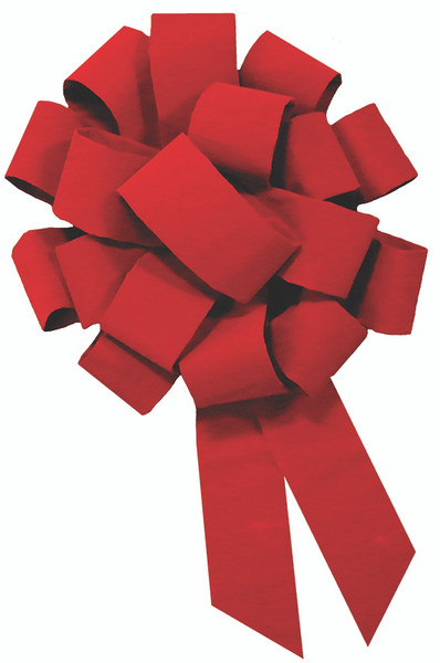 Car Bows - Red Velvet 43" (qty. 1)
