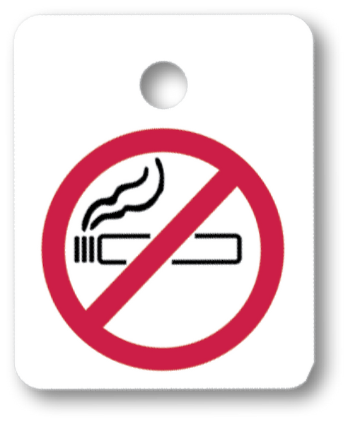 No Smoking Key Fob (QTY. 250)