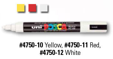 Windshield Markers   Bullet Tip Posca