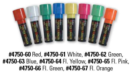 Windshield Markers   Wide Tip Paint Markers