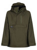 Fully waterproof Cotton Analogy® Smock with adjustable hood and hem to protect from the ravages of the weather. Colour: Olive