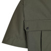 Short sleeved lightweight Ventile® shirt with 2 chest pockets