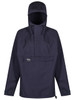 Over the head classic styled smock in Organic Ventile with a hood, designed for windproof and showerproof use. Colour: Navy