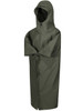 Single Ventile® poncho large enough to cover a rucksack and with many multi-purpose features. Colour: Olive.